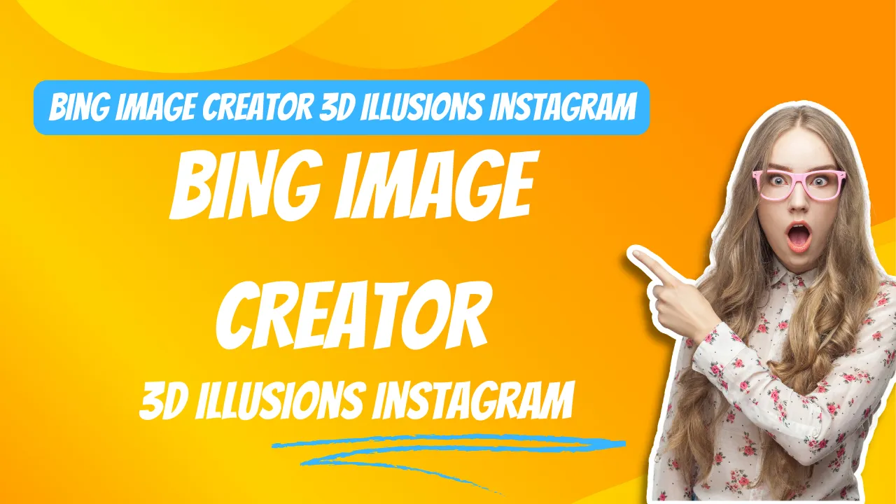 Say goodbye to boring flat pics! Bing Image Creator lets you bend reality and create mind-blowing 3D illusions that'll make your Insta explode.